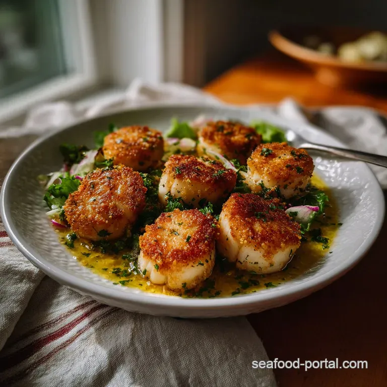 Crispy Fried Scallops in 20 Minutes
