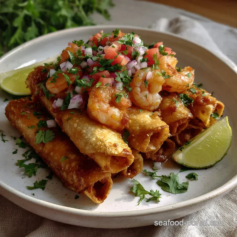 Shrimp Flautas: Effortless Perfection