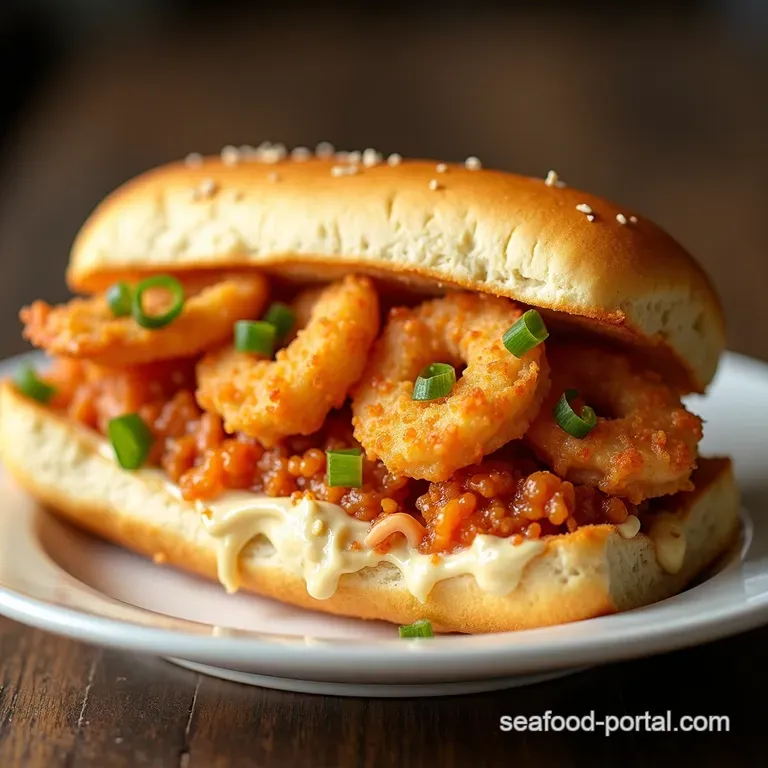 The Ultimate Crispy Shrimp Poboy Recipe with Zesty Creole Mayo