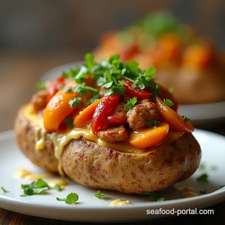 The Stuffed Stacked Colossus Perfect CrispySkin Loaded Baked Potatoes