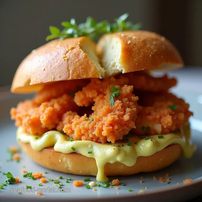 The Proper Prawn Crispy Soft Shell Crab Sandwich Recipe