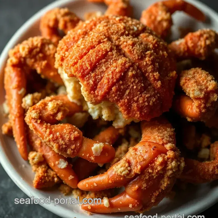 Crispy Soft Shell Crab with Lemon Herb Aioli presentation