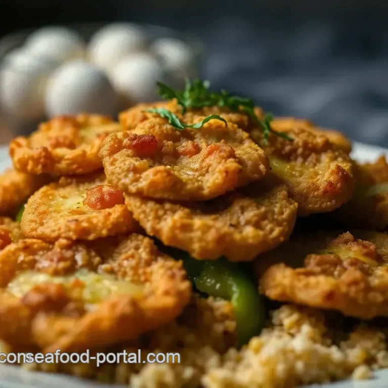 Crispy Southern Fried Green Tomatoes with Tangy Remoulade