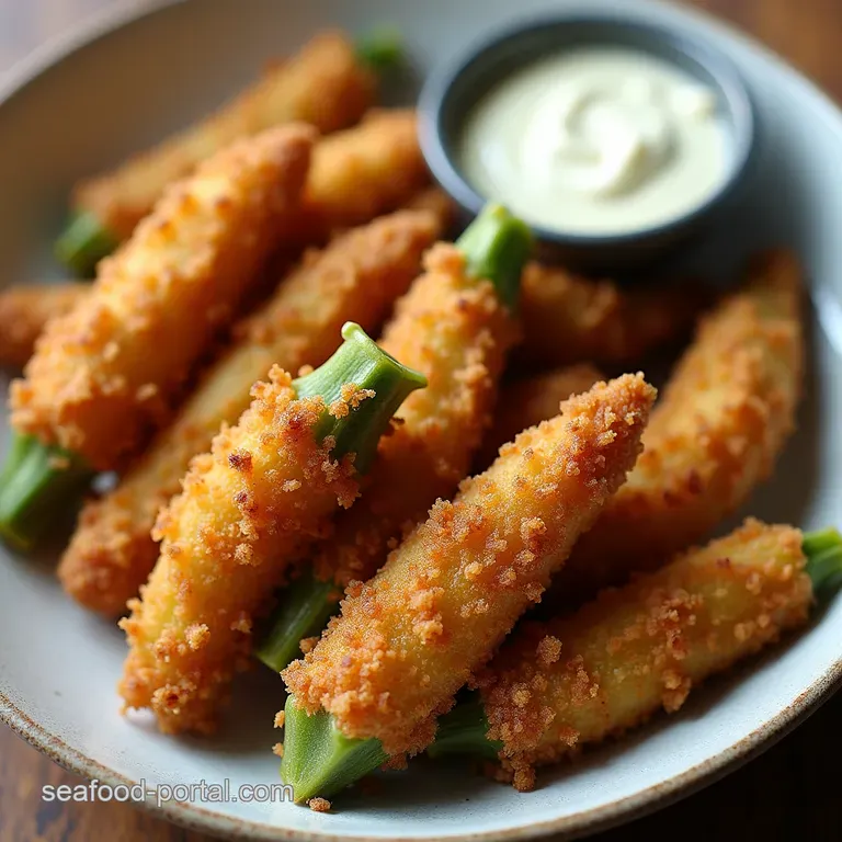 Golden Crunch Truly Crispy Southern Fried Okra No Slime Allowed