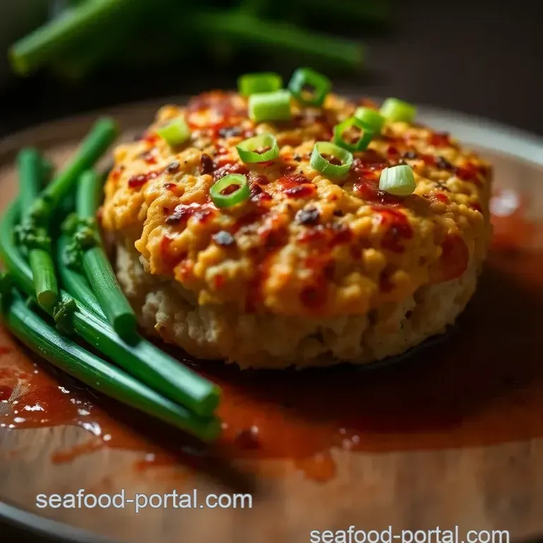 Crispy Sriracha Crab Cakes - Budget-Friendly Bites! presentation