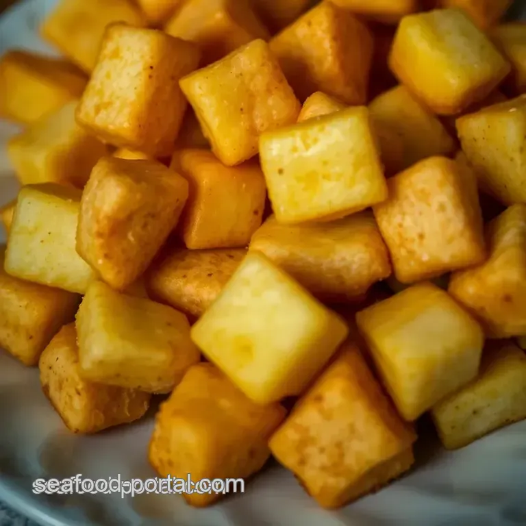 Crispy Wisconsin Fried Cheese Curds presentation