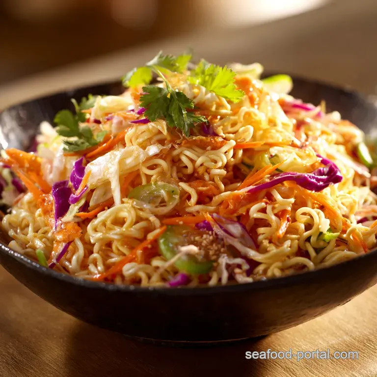 Ramen Noodle Salad: The Easiest Recipe for Crunchy Asian Slaw