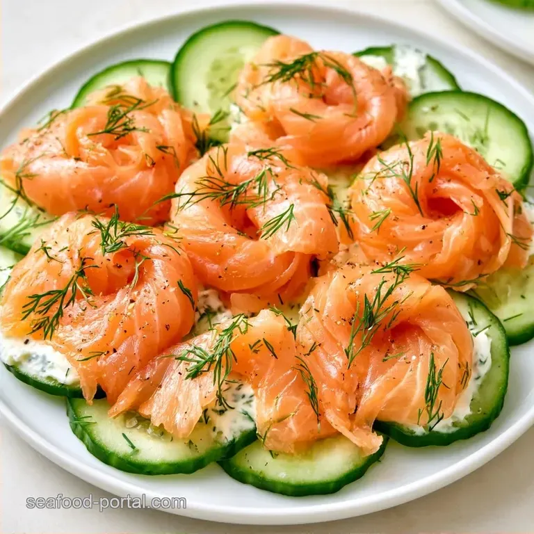 Everything Cucumber Salmon Bites in 10 Minutes