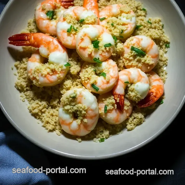 Decadent Baked Stuffed Shrimp presentation