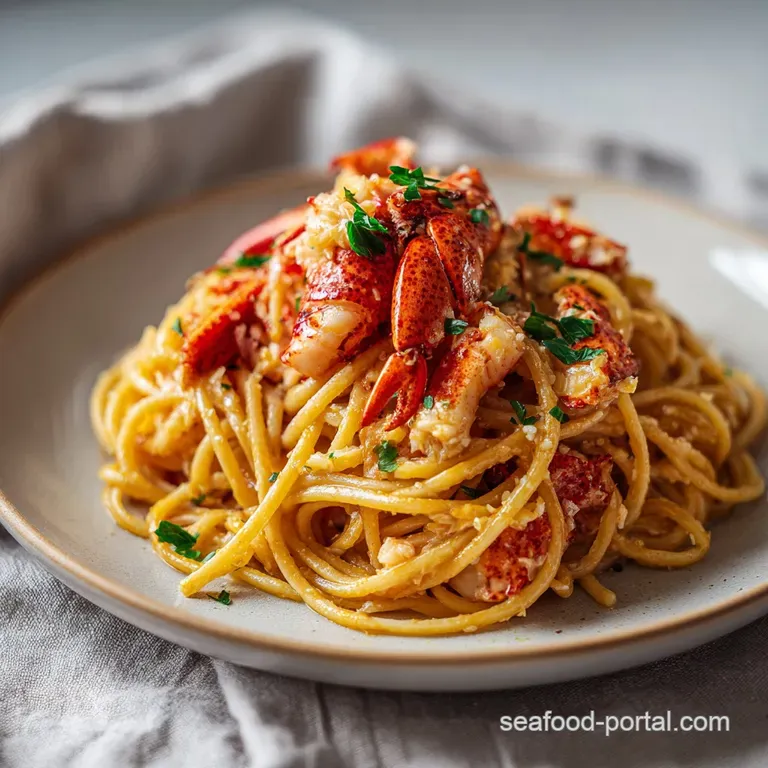 Silky Lobster Pasta Recipe