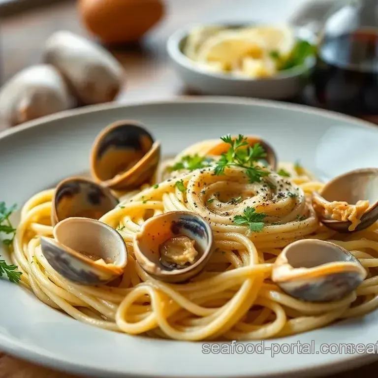 Quick Clam Linguine with Garlic & Wine