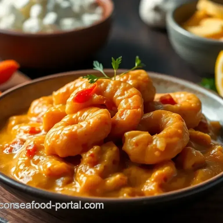 Sautéed Prawn Curry with Creamy Coconut