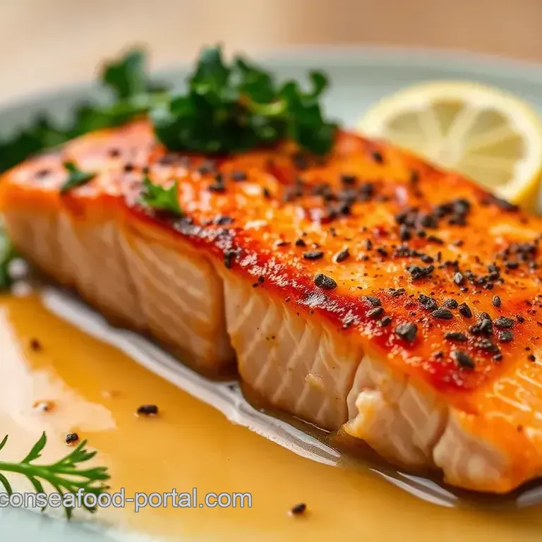 Crispy Roasted Salmon on a Bed of Garlic Kale