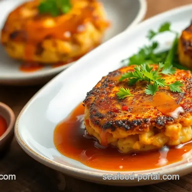 Savory Pan-Fried Salmon Cakes with Tangy Sauce