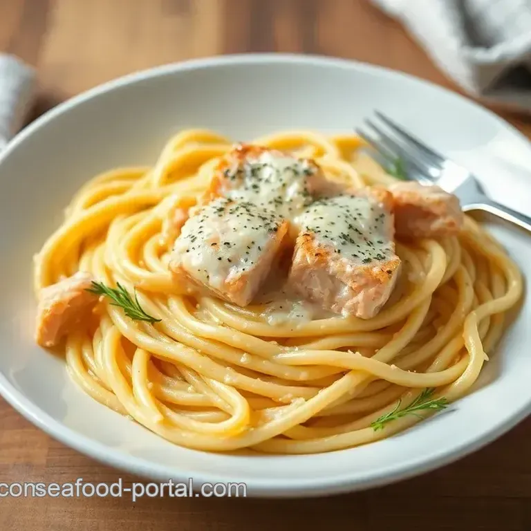 Creamy Salmon Pasta Delight