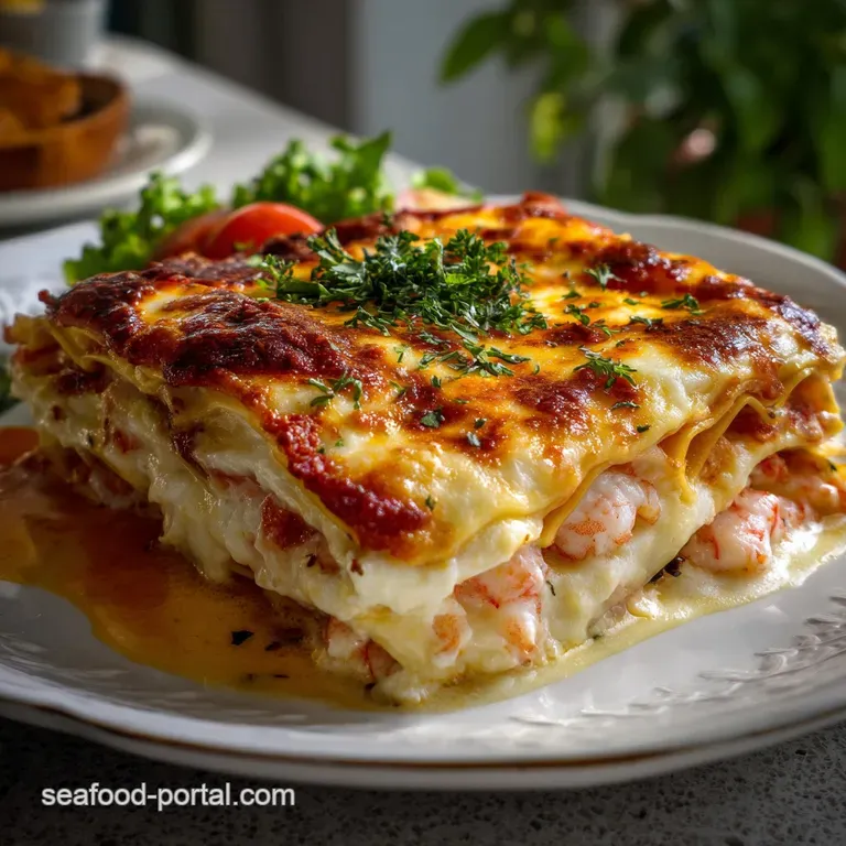 Delicious Seafood Lasagna Youll Love: Perfect White Sauce