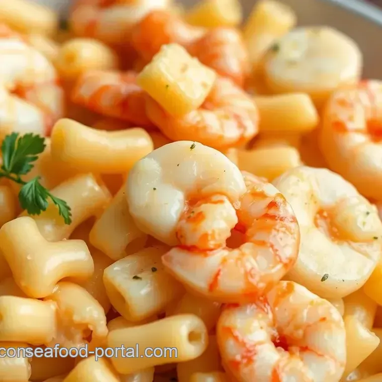 Creamy Seafood Mac n Cheese