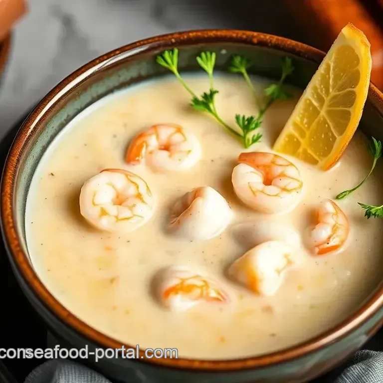 Quick Shrimp Chowder with Creamy Flavor