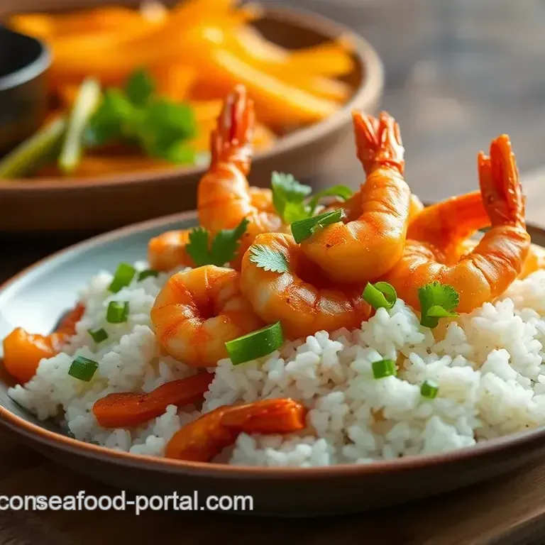 Quick and Zesty Stir-Fried Shrimp with Rice
