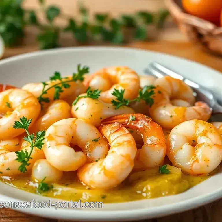Sautéed Shrimp Scampi with Garlic Butter