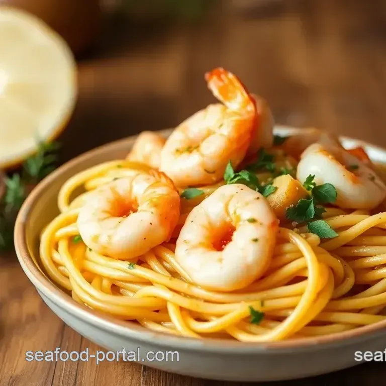 Sautéed Shrimp Scampi Pasta - Quick & Easy