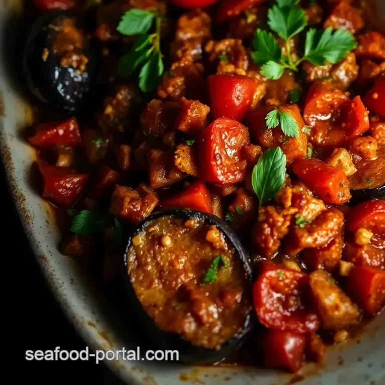 Deliciously Baked Eggplant: a Taste of the Mediterranean presentation