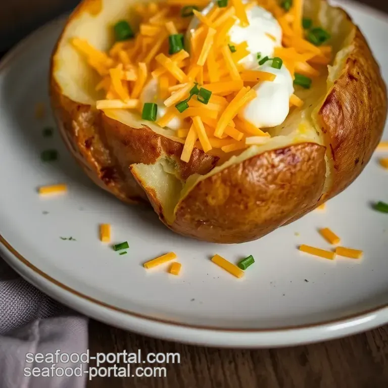 Delightfully Creamy Twice Baked Potatoes presentation