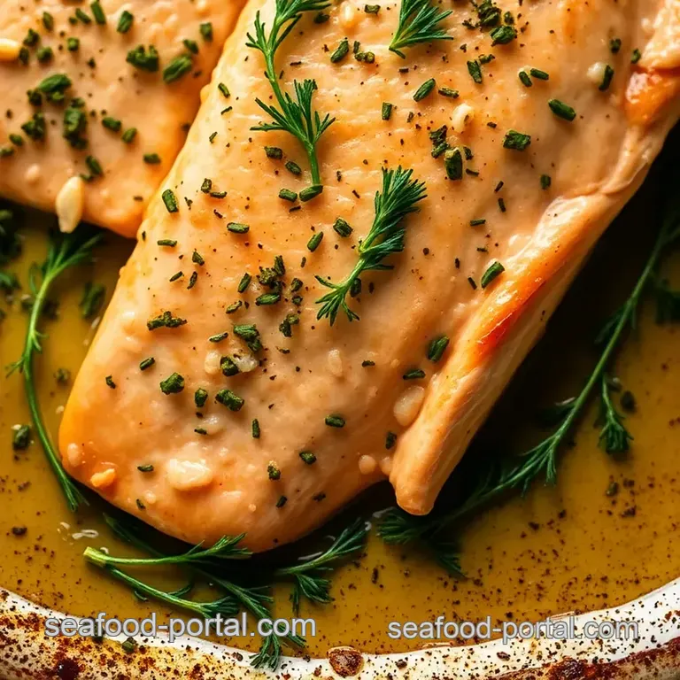 Dilly Good Salmon: a Perfectly Baked Celebration of Flavor presentation