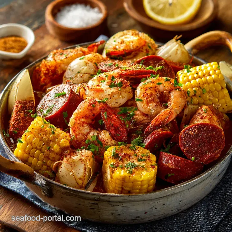 Seafood Boil Seasoning: the Deep South Zest Signature Blend presentation