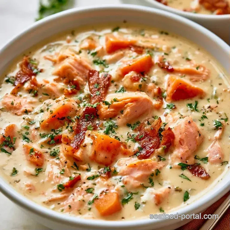 Velvety white soup in a ceramic bowl topped with fresh chives, served with a crusty piece of toasted sourdough