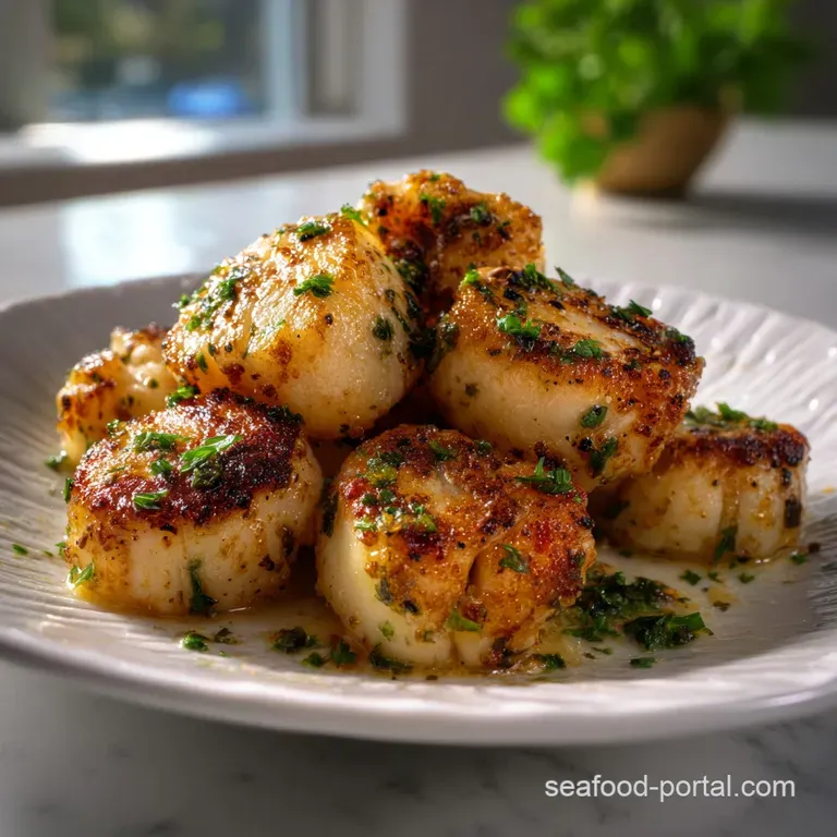 Easy Air Fryer Scallops in 10 Minutes