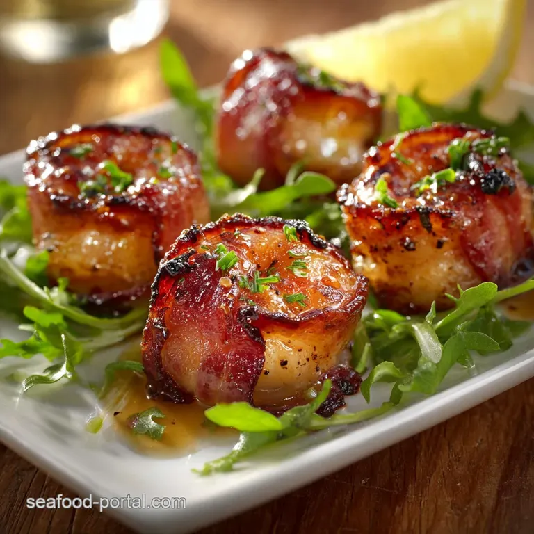 Bacon Wrapped Shrimp Appetizer: Sticky Maple-Glazed Prawns (The Perfect Party Nibble)