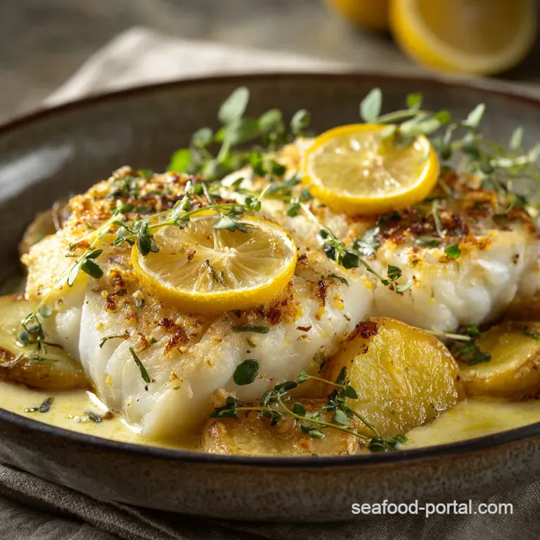 Baked Lemon Cod: Effortless Weeknight Dinner in Under 25 Minutes presentation