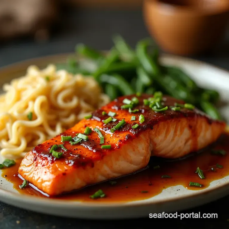 Sticky Speedy Baked Teriyaki Salmon Your New Weeknight Hero presentation