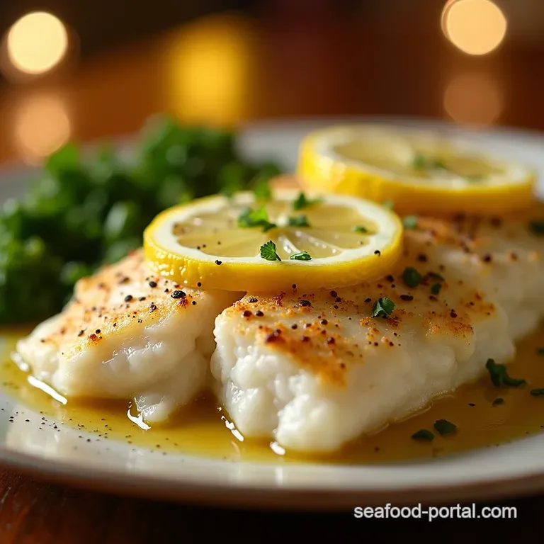 Effortless LemonGarlic Butter Baked Tilapia Ready in 25 Minutes presentation