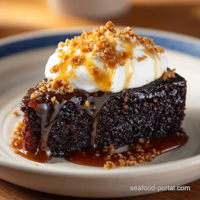 Better Than Sex Cake: the Ultimate Chocolate Caramel Poke Cake Indulgence presentation