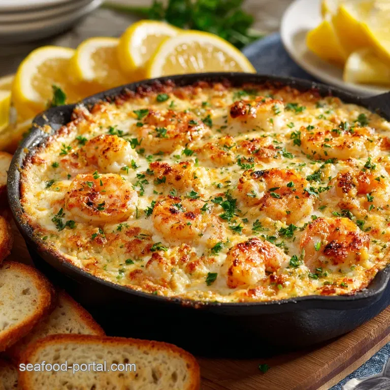 Baked Shrimp Dip: The Ultimate Easy Cheesy Appetizer