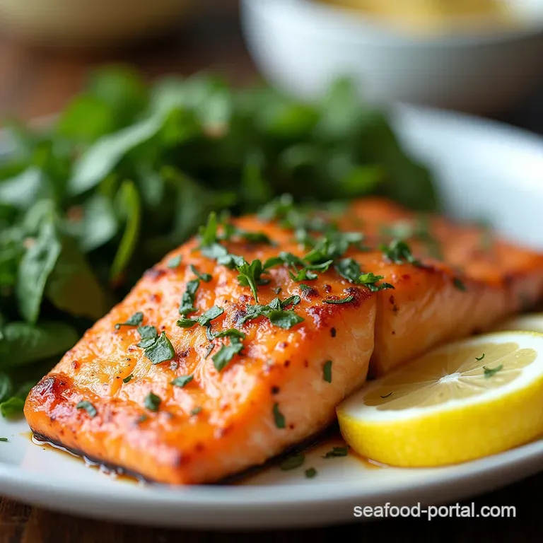 The Effortless CrowdPleaser Perfectly Flaky OvenBaked Salmon with Lemon Herbs
