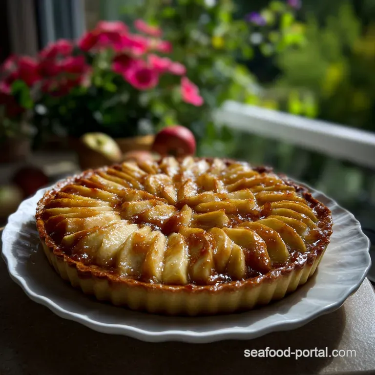 Easy French Apple Tart: Professional Finish Minimal Effort