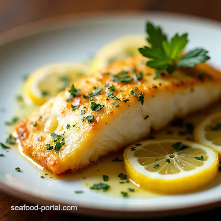 Golden Garlic Butter Baked Cod with Lemon Zing