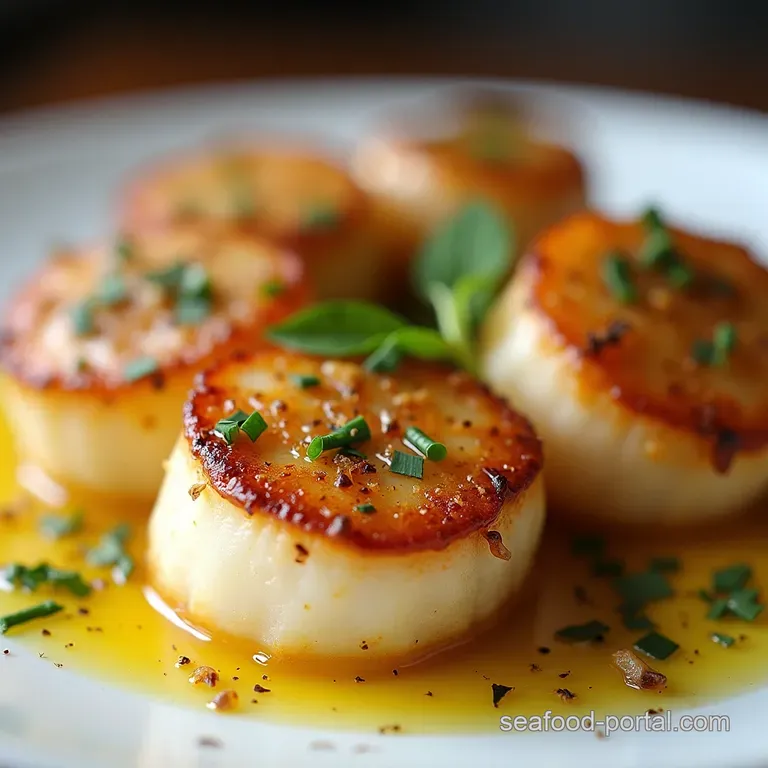 Golden Kissed Garlic Butter Baked Scallops Restaurant Quality in Minutes