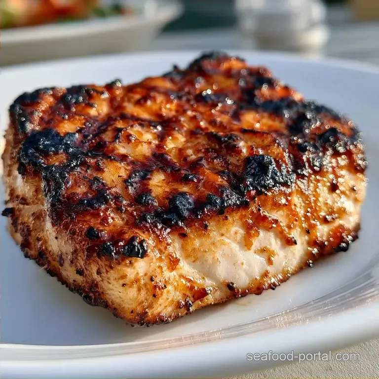 Easy Grilled Mahi Mahi Fillet with Lemon