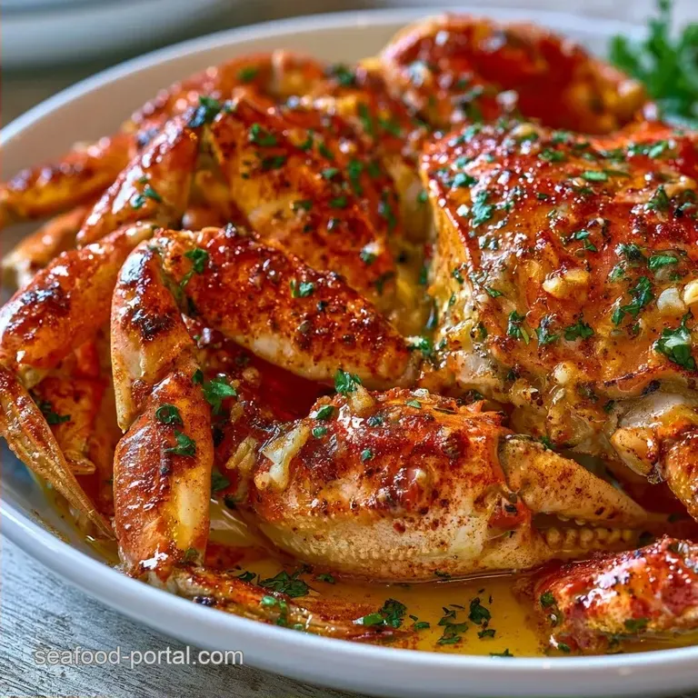 Easy Grilled Snow Crab Legs with Garlic Butter
