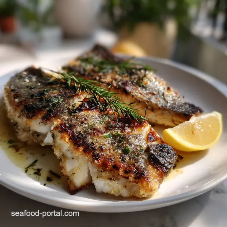 Grilled Barramundi Recipe Easy Healthy Grilled Fis: High Heat Sear presentation