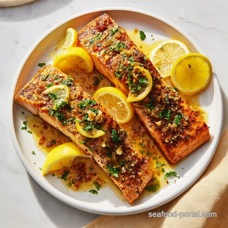 Easy Salmon Recipe with Lemon and Garlic