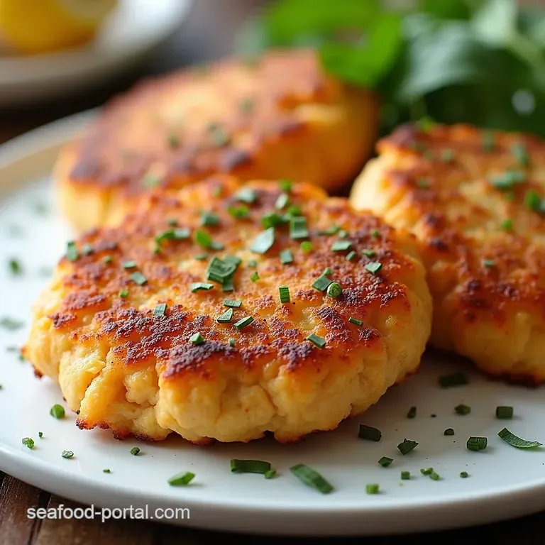 Golden Fluffy The Easiest Salmon Patties Youll Ever Make