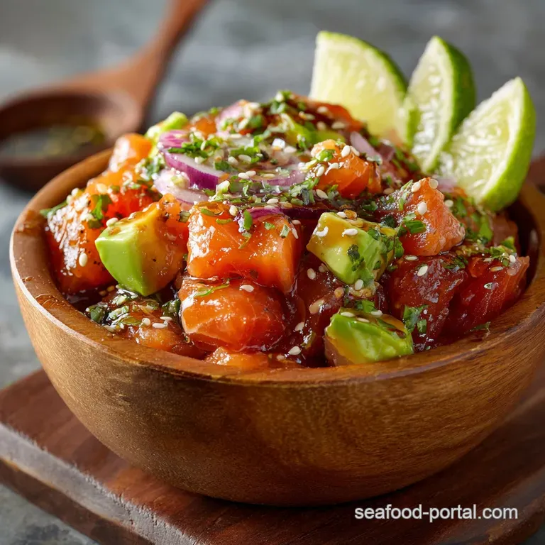 Salmon Poke Bowl: Fresh Taste of Aloha