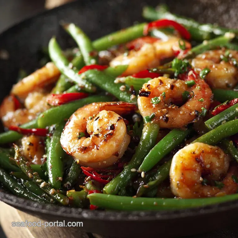 Shrimp and Green Beans Stir Fry: the 20-Minute Zesty Wok Recipe presentation