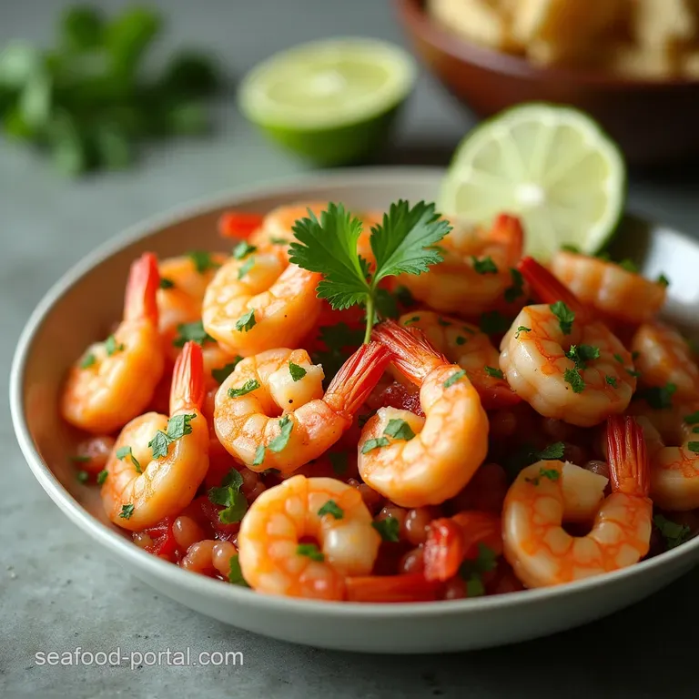 Zesty Lime Cilantro Shrimp Ceviche Fresh Fiesta in Minutes