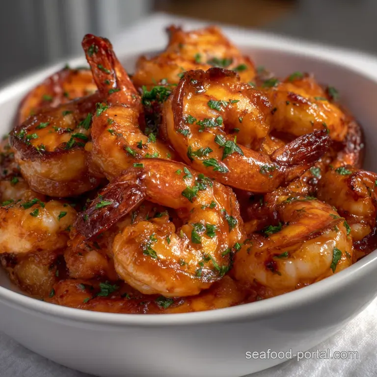 Easy Smoked Shrimp Recipe with Bold Flavor presentation